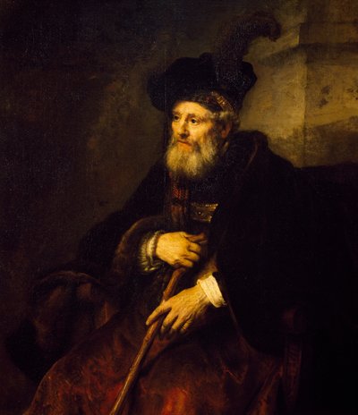 老人の肖像 作： Rembrandt Harmensz. van Rijn