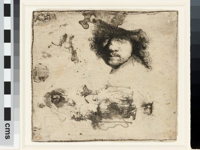 研究シート 作： Rembrandt van Rijn
