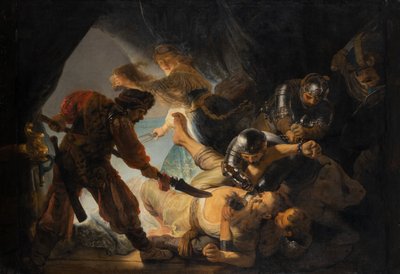サムソンの目隠し 作： Rembrandt Harmensz. van Rijn