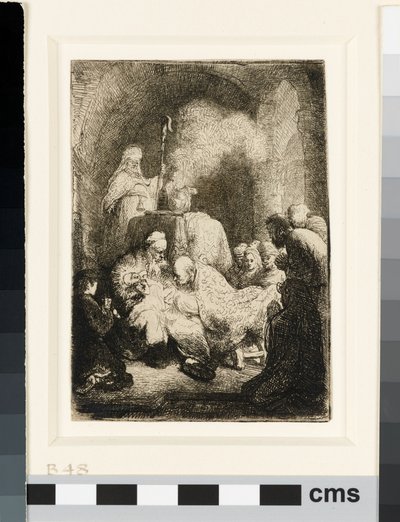割礼 作： Rembrandt van Rijn