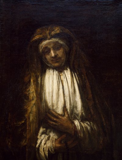 悲しみの聖母 作： Rembrandt Harmensz. van Rijn
