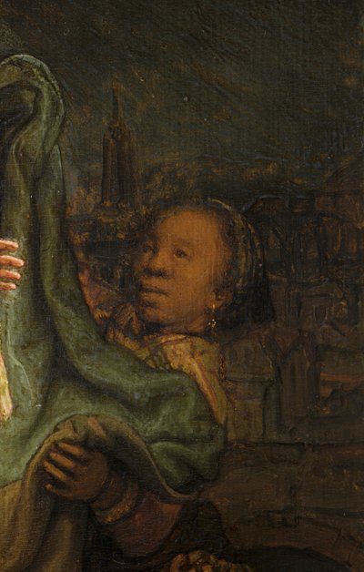訪問」の詳細 作： Rembrandt van Rijn