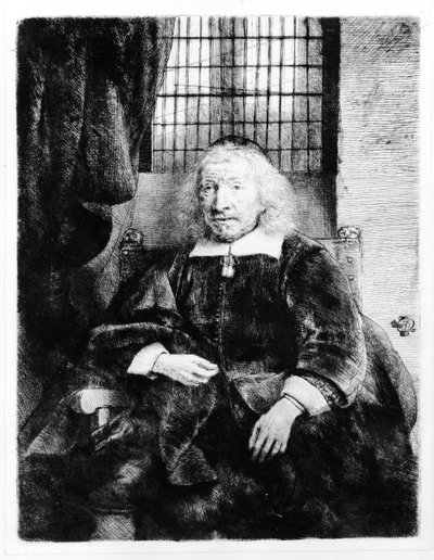 トーマス・ハーリン、1655年頃（銅版画 作： Rembrandt van Rijn