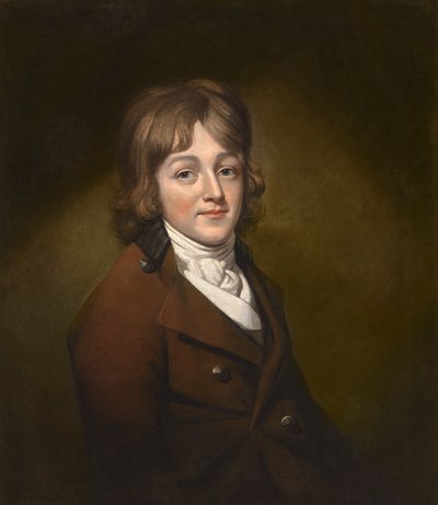 フランシス・スコット・キー、c。 1796年。 作： Rembrandt Peale