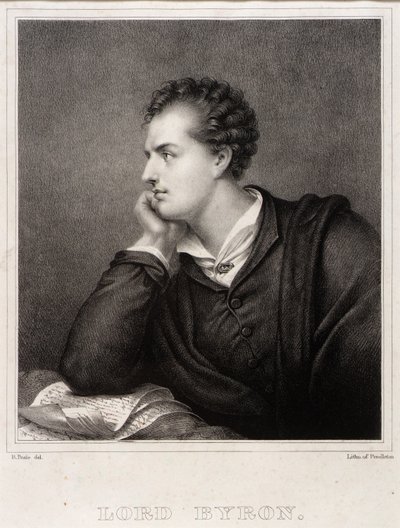 バイロン卿 作： Rembrandt Peale