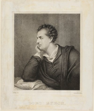 バイロン卿 作： Rembrandt Peale