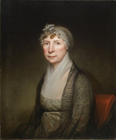 コーネリアヴァンホーンランズデールの肖像（トーマスランカスターランズデール夫人）、1820年頃 作： Rembrandt Peale