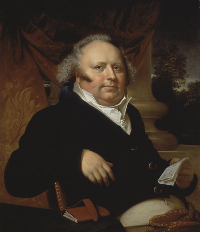 ヤコブ・ジェラール・コッホの肖像画 作： Rembrandt Peale
