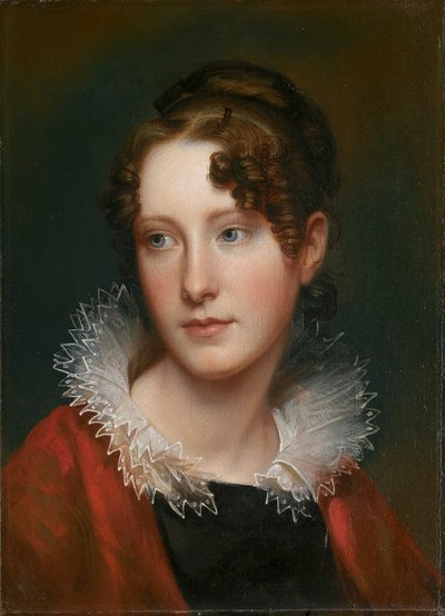 ロザルバ・ピールの肖像 作： Rembrandt Peale