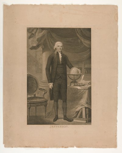 トーマス・ジェファーソン 作： Rembrandt Peale
