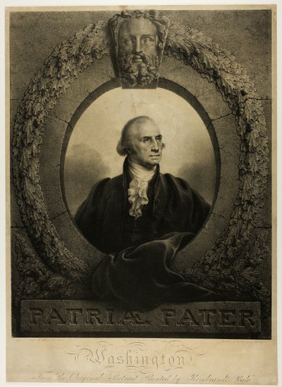 ワシントン 作： Rembrandt Peale