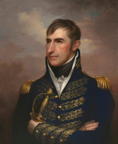 ウィリアム・ヘンリー・ハリソン、c。 1813年。 作： Rembrandt Peale