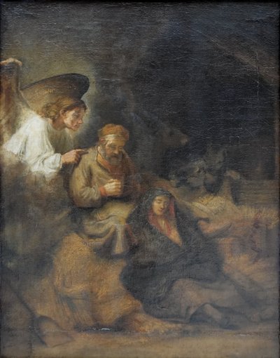 ヨセフの夢 作： Rembrandt and workshop