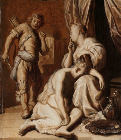 サムソンとデリラ 作： Rembrandt van Rijn (attributed to)