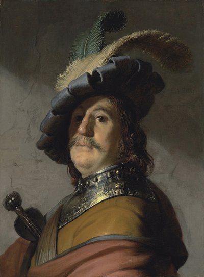 ゴリエットと帽子の男 作： Rembrandt van Rijn