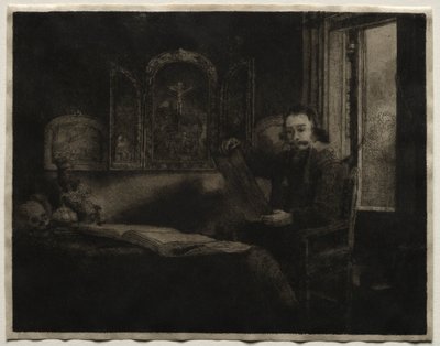 アブラハムフランシス、薬剤師、c。 1657 作： Rembrandt van Rijn