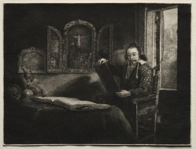 アブラハムフランシス、薬剤師、c。 1657 作： Rembrandt van Rijn