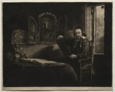 アブラハムフランシス、アポセカリー、c。 1657 作： Rembrandt van Rijn