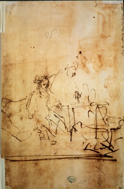 アハシュエロス、ハマンとエステル、17世紀 作： Rembrandt van Rijn