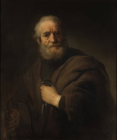 アポステルは認めた。 1632年 作： Rembrandt van Rijn