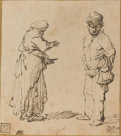 乞食の男と女 作： Rembrandt van Rijn