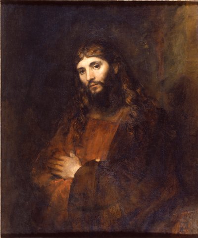 腕を組んだキリスト par Rembrandt van Rhijn (1606-1669) 作： Rembrandt van Rijn
