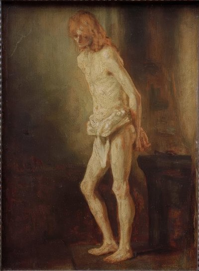 惨劇の列のキリスト 作： Rembrandt van Rijn