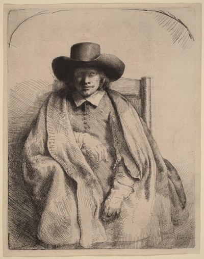クレメント・デ・ジョンヘ 作： Rembrandt van Rijn