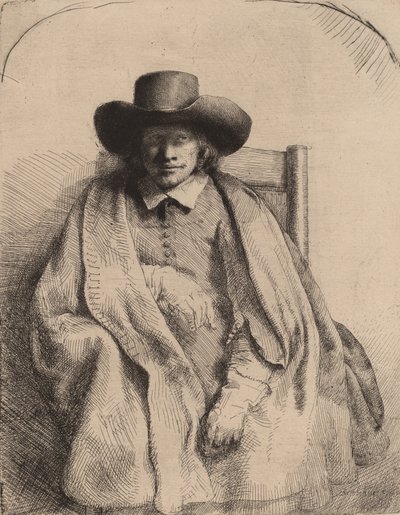 クレメント・ド・ジョンヘ、1651年。 作： Rembrandt van Rijn
