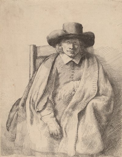 クレメント・ド・ジョンヘ、1651年。 作： Rembrandt van Rijn
