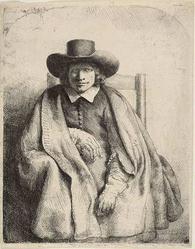 Clement de Jonghe、プリントセラー 作： Rembrandt van Rijn