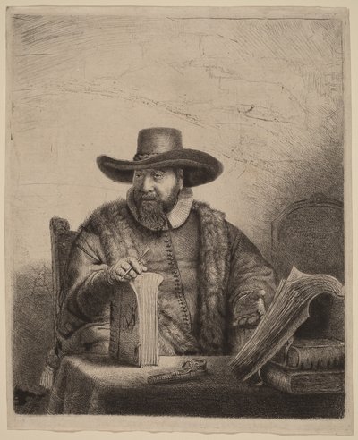 コルネリス・クラース・アンスロ 作： Rembrandt van Rijn