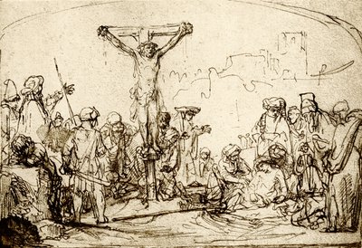 はりつけ 作： Rembrandt van Rijn