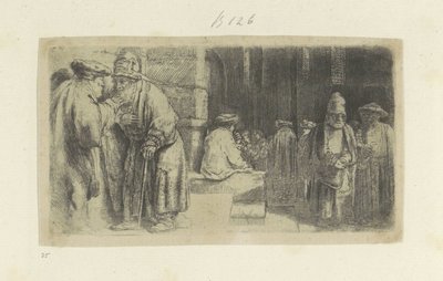 de TempelのDe Farizeeers 原画集85点（連載タイトル） 作： Rembrandt van Rijn