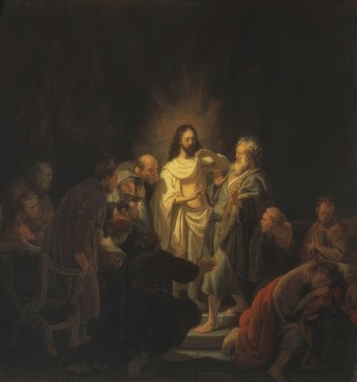 信じられないほどのトーマス 作： Rembrandt van Rijn
