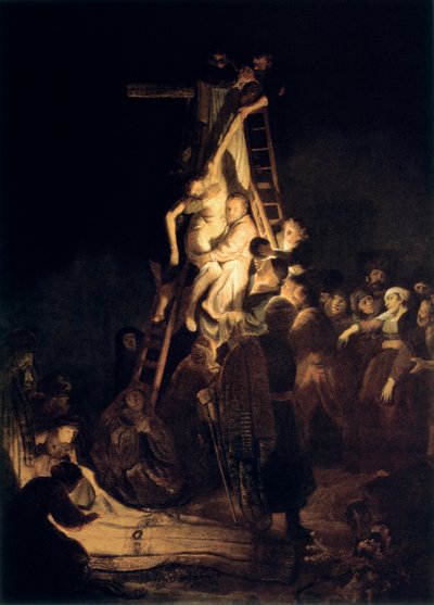 十字架からの降下、1634 作： Rembrandt van Rijn