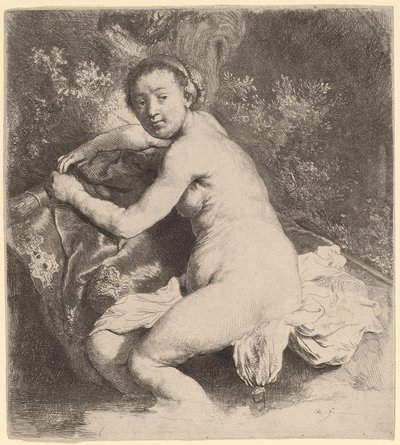 お風呂のダイアナ 作： Rembrandt van Rijn