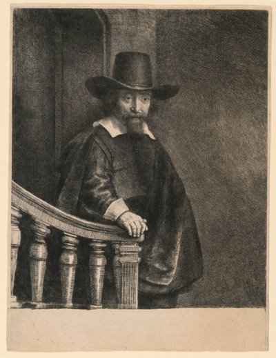 エフライム・ボーナス、ユダヤ人医師 作： Rembrandt van Rijn
