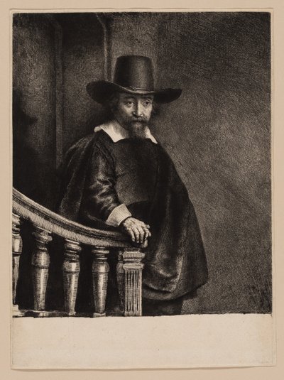 エフライム・ボーナス、ユダヤ人医師 作： Rembrandt van Rijn