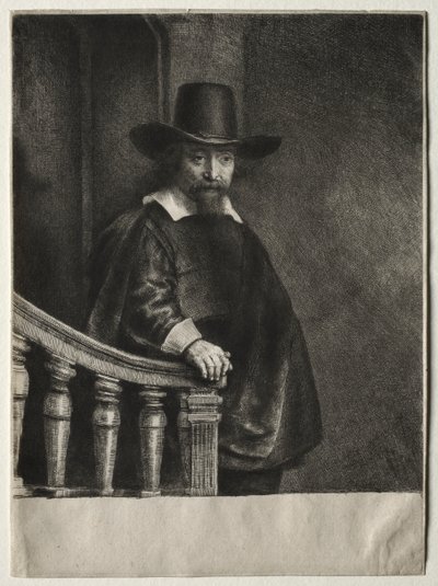 エフライム・ボーナス、ユダヤ人医師 作： Rembrandt van Rijn