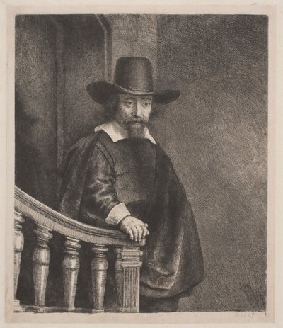 エフライム・ボーナス、ユダヤ人医師 作： Rembrandt van Rijn