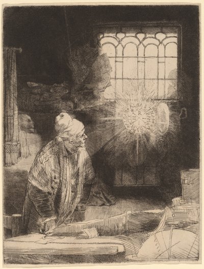 ファウスト 作： Rembrandt van Rijn