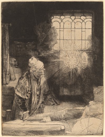 ファウスト 作： Rembrandt van Rijn