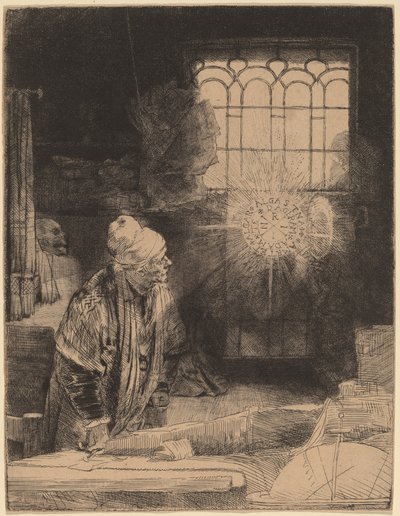 ファウスト 作： Rembrandt van Rijn