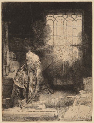 ファウスト 作： Rembrandt van Rijn