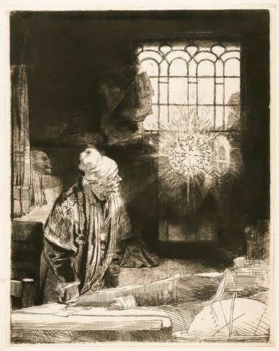 ファウスト 作： Rembrandt van Rijn