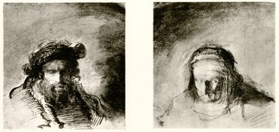ヘッドスタディー 作： Rembrandt van Rijn
