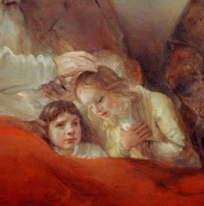 ヤコブの祝福 作： Rembrandt van Rijn