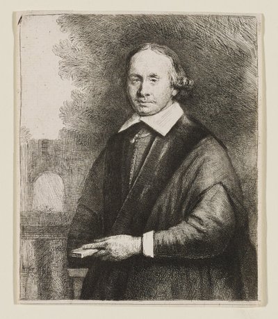 ヤン・アントニデス・フォン・デア・リンデン、医学教授 作： Rembrandt van Rijn