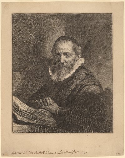 ヤン・コーネリス。 シルビウス 作： Rembrandt van Rijn